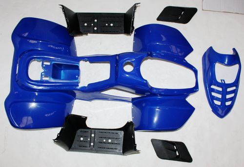 BLUE Plastics Fairing Fender Guards Cover Kit 50cc 70 110cc Quad Dirt Bike ATV